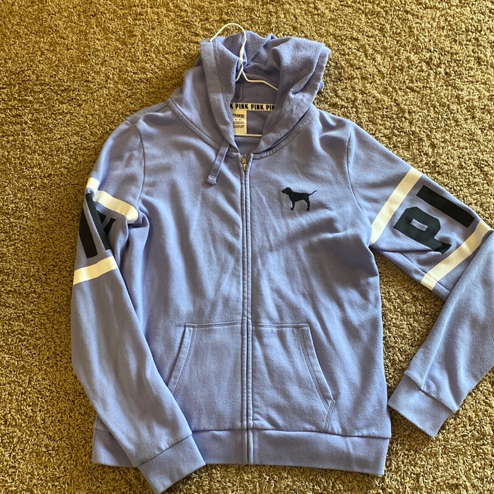 PINK zip up hoodie